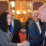 Kryetari i Unionit merr pjese ne darken solemne për nderë të vizitës zyrtare të Presidentes së Republikës së Kosovës znj. Vjosa Osmani